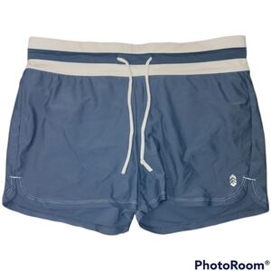 Free Country athletic shorts lined and tie waist woman size Large 12/14